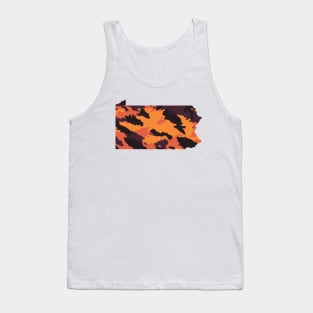 Pennsylvania Camo Orange Tank Top